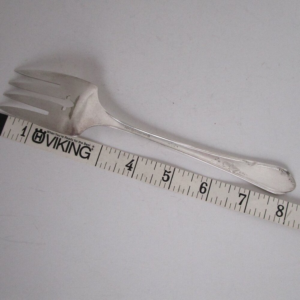 silver serving fork - Picture 2 of 6